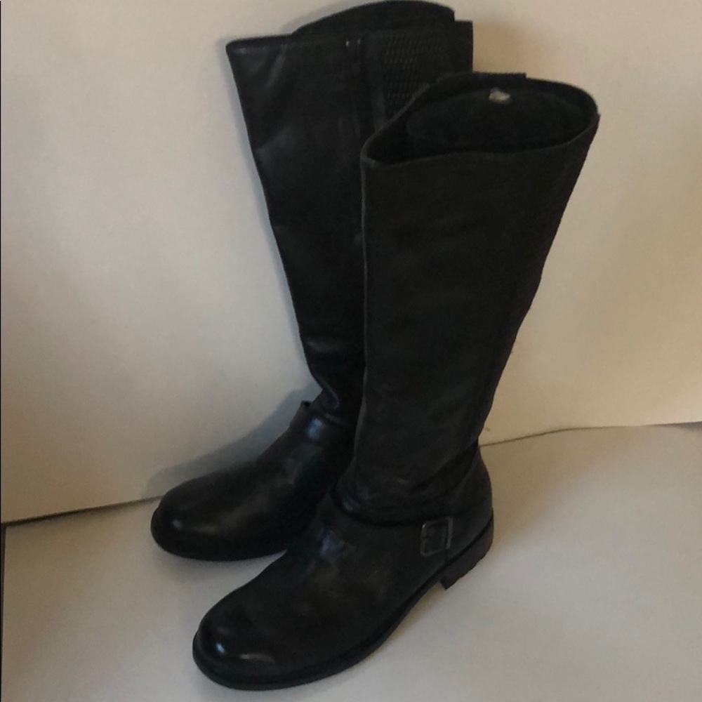 Footsmart Stretchables Tall Black Boots